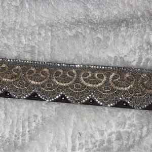 Sparkly western wear belt